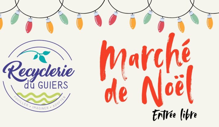 Marché de noel La recyclerie du Guiers